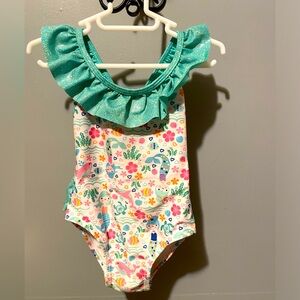 Kids/girls swimsuit Flap Happy UPF50+ Mindy Crossback size 18 months